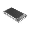 ORICO 2179C3 2.5-Inch Transparent Aluminum Black External Hard Drive Enclosure