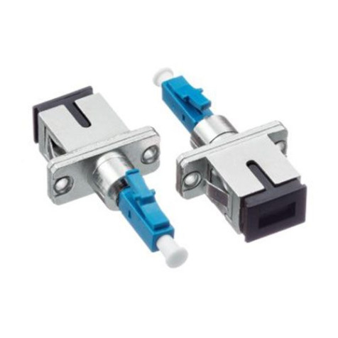 OTECH LC/UPC Male to SC/UPC Female Hybrid Fiber Optical Adapter