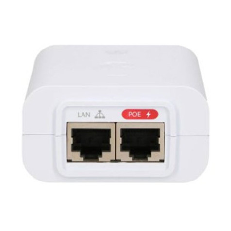 Ubiquiti UniFi U-POE-at 48V 0.65A (30W) Gigabit PoE+ Adapter